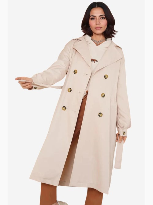 Trench-coat à col croisé bdart - Kiabi