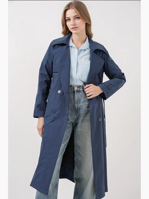 Trench-coat à col croisé bdart - Kiabi Trench-coat à col croisé bdart - Kiabi