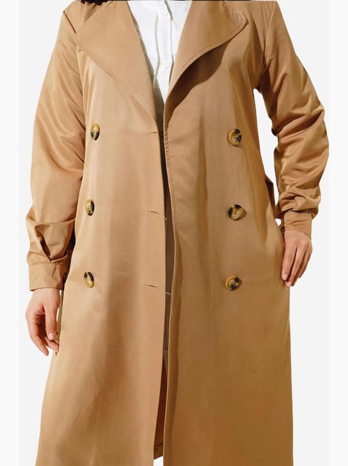 Trench-coat à col croisé bdart - Kiabi Trench-coat à col croisé bdart - Kiabi