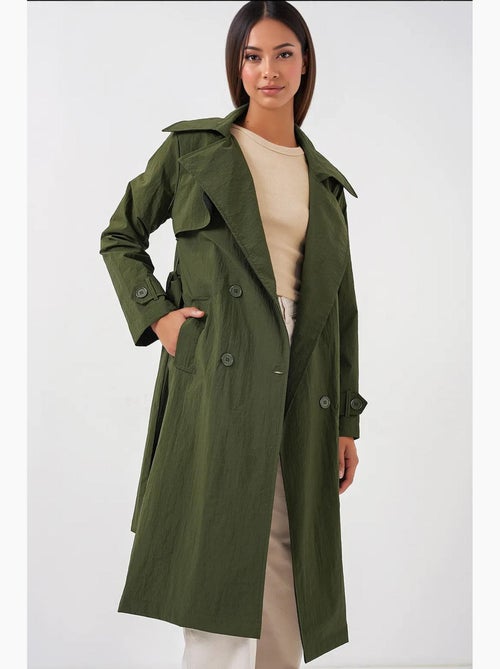 Trench-coat à col croisé bdart - Kiabi Trench-coat à col croisé bdart - Kiabi