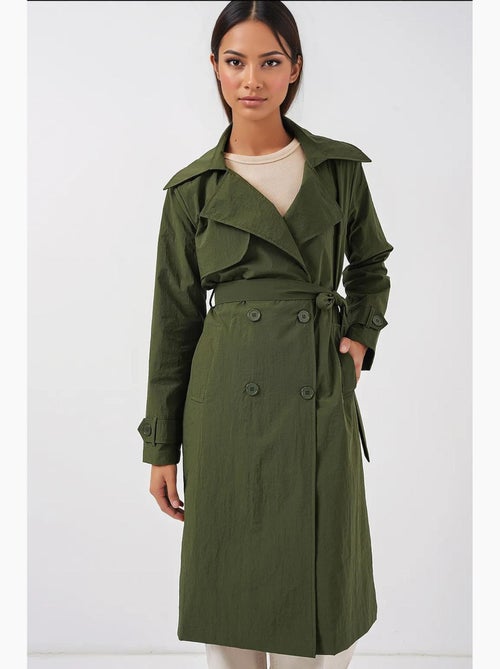 Trench-coat à col croisé bdart - Kiabi Trench-coat à col croisé bdart - Kiabi