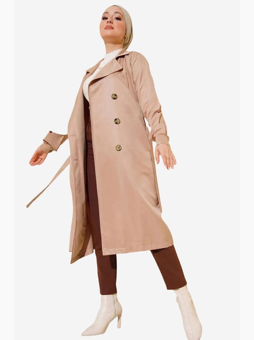 Trench-coat à col croisé bdart - Kiabi