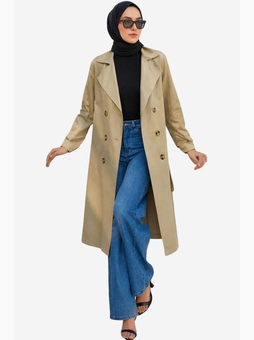 Trench-coat à col croisé bdart - Kiabi