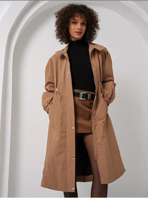 Trench-coat long doublé bdart - Kiabi