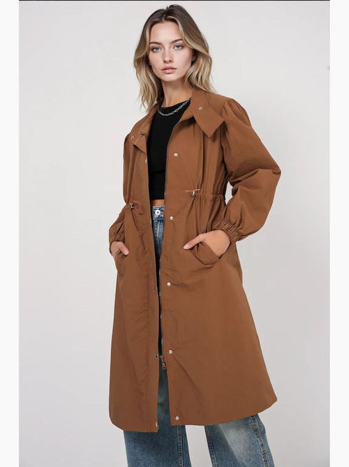 Trench-coat long doublé bdart - Kiabi