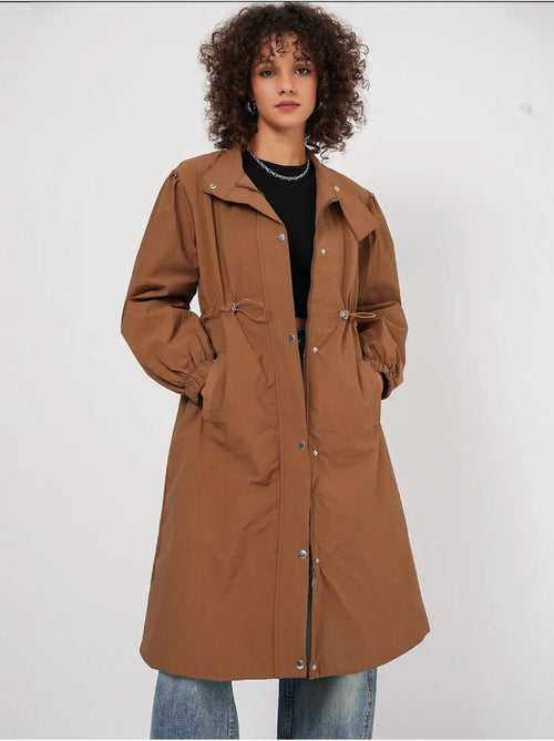 Trench-coat long doublé bdart - Kiabi