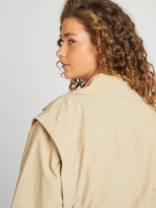 Trench court - coupe cropped - Kiabi
