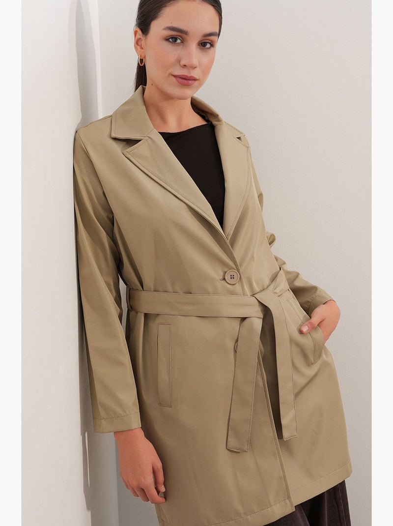 Trench femme bdart Sable - Kiabi