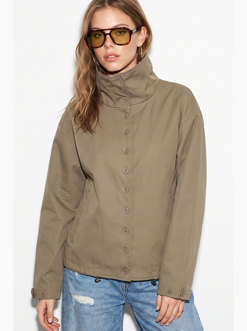 Trench femme lucci Kaki - Kiabi