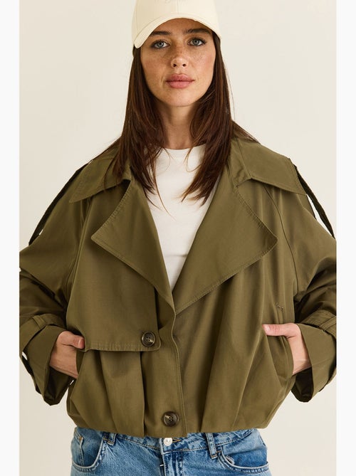 Trench femme lucci - Kiabi Trench femme lucci - Kiabi