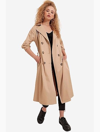 Trench long ceinturé bdart