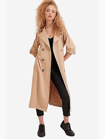 Trench long ceinturé bdart