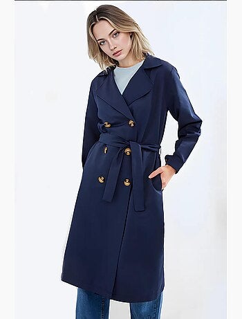 Trench long ceinturé bdart