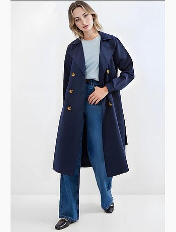 Trench long ceinturé bdart