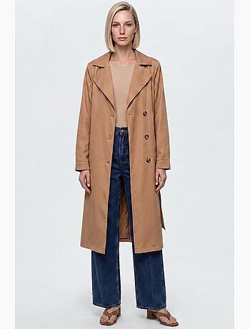 Trench long ceinturé bdart