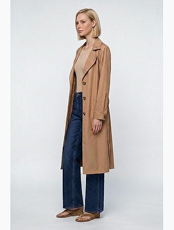 Trench long ceinturé bdart