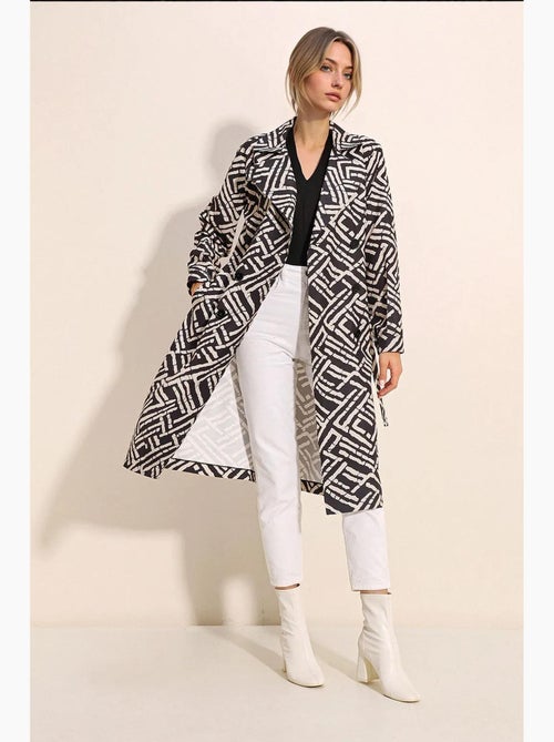 Trench long ceinturé bdart - Kiabi Trench long ceinturé bdart - Kiabi