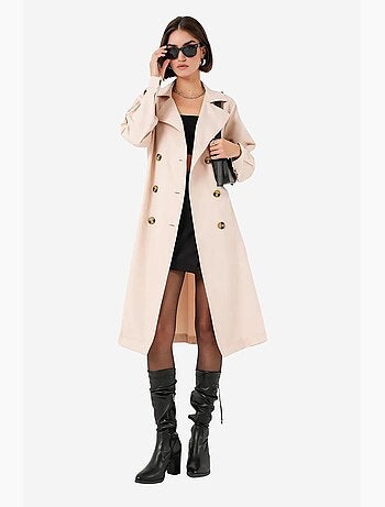 Trench long ceinturé bdart
