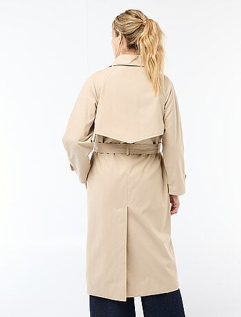 Trench long double boutonnage