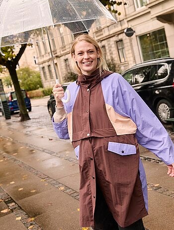 Trench oversize 2 en 1