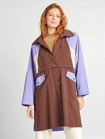 Trench oversize 2 en 1