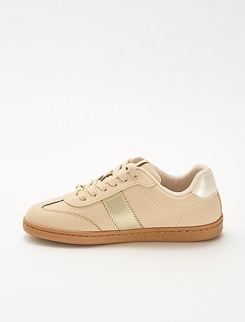 Trendy sneakers met luipaardprint