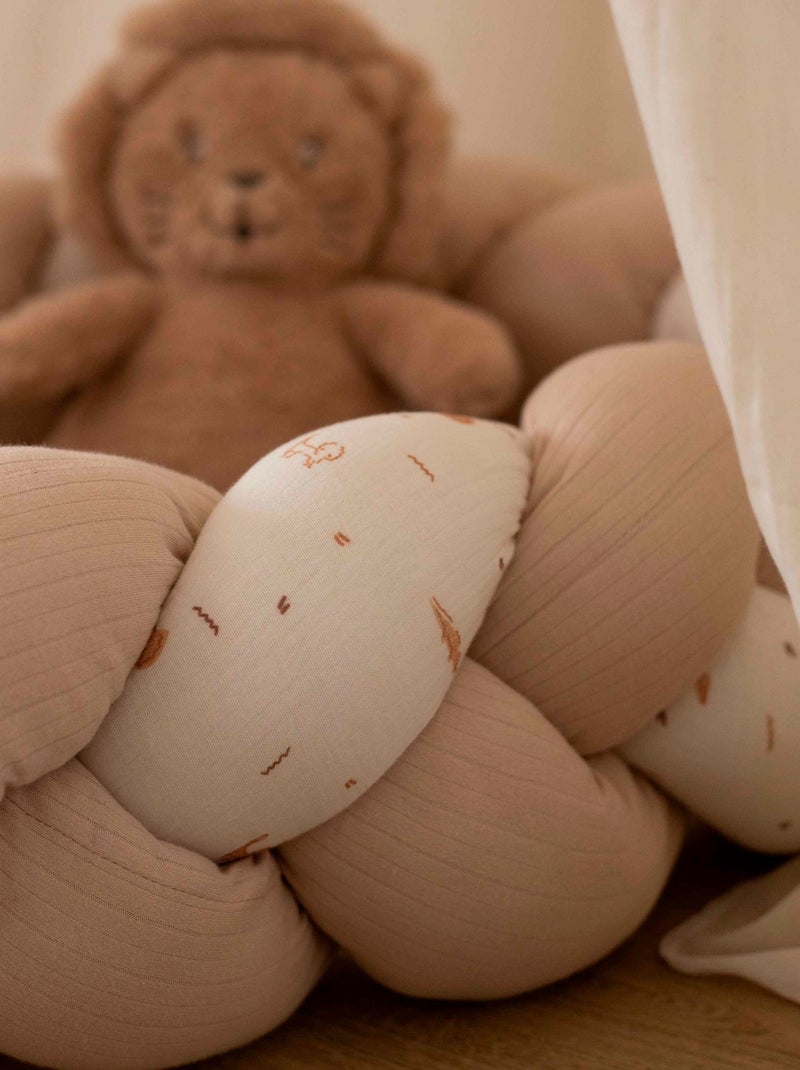 Tresse décorative moelleuse pour bébé Beige - Kiabi