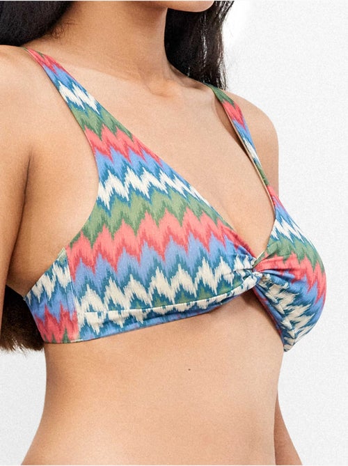 Triangel bikini top zonder beugel - Kiabi