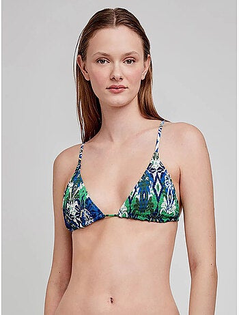 Triangel bikini top zonder beugel