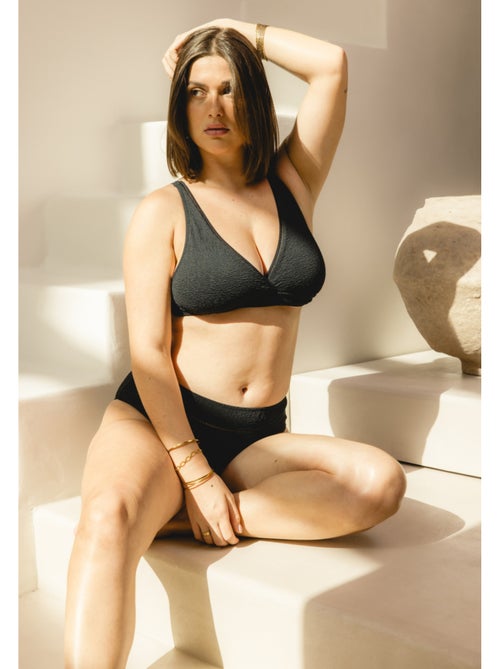 Triangel-bikinitop met uitneembare cups byala - Kiabi