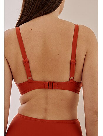 Triangel-bikinitop met uitneembare cups djenna