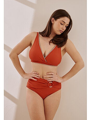 Triangel-bikinitop met uitneembare cups djenna
