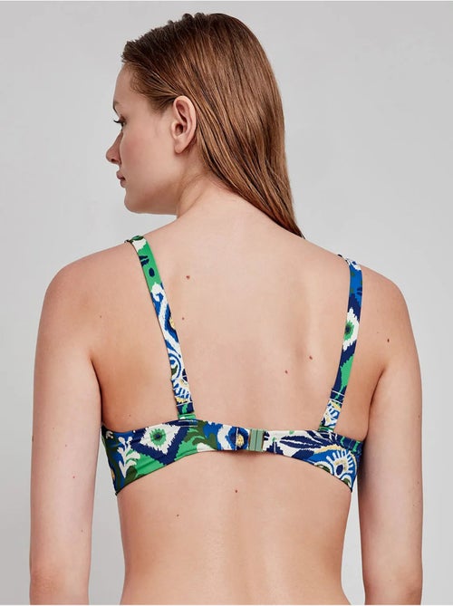 Tribale print driehoekige bikini top - Kiabi