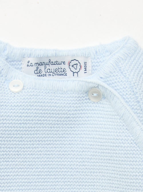 Tricot beha 'La manufacture de Layette' - Kiabi