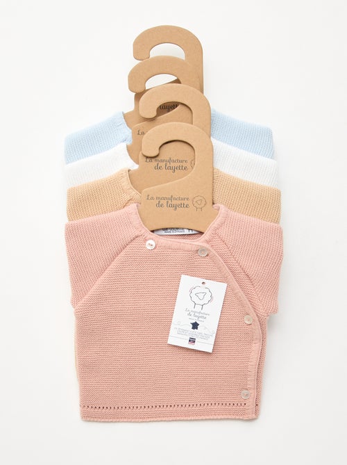 Tricot beha 'La manufacture de Layette' - Kiabi