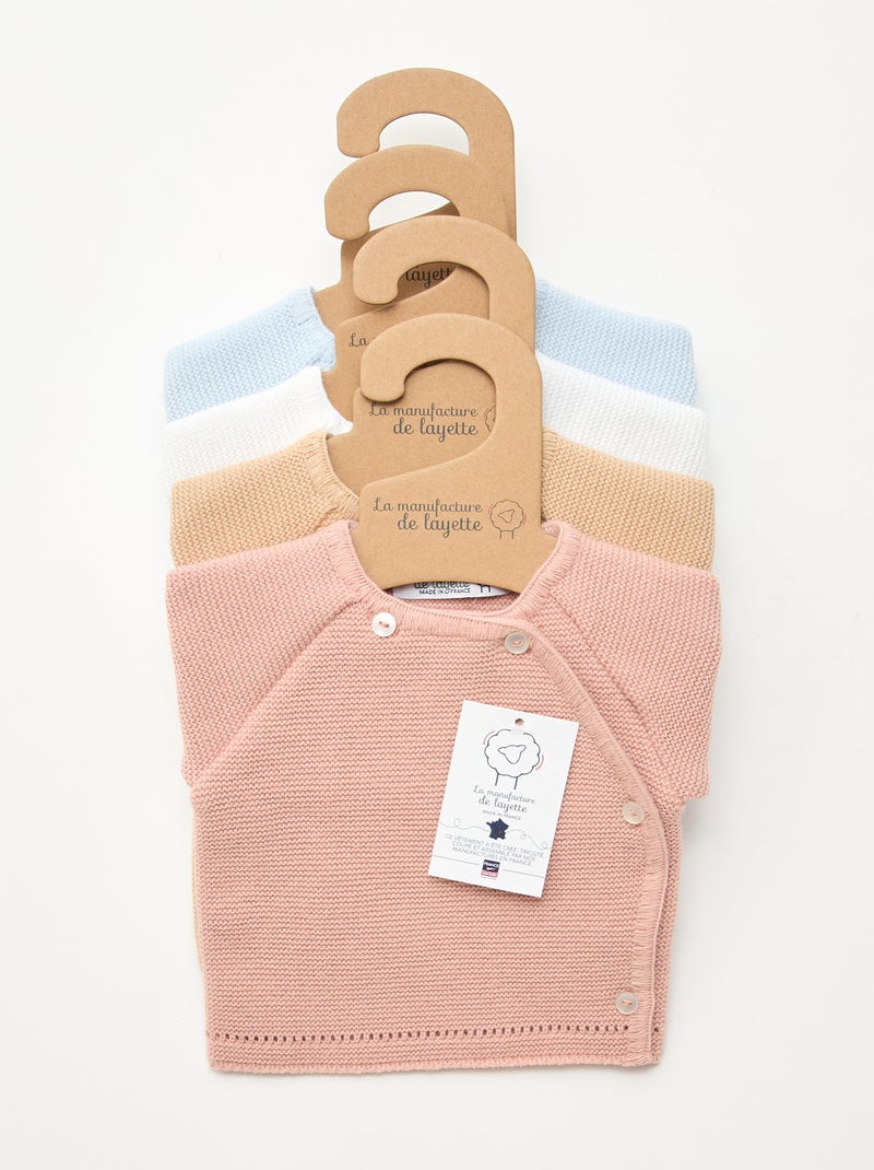 Tricot beha 'La manufacture de Layette' Wit - Kiabi