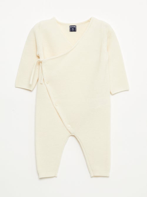 Tricot combi met overslagsluiting - Kiabi