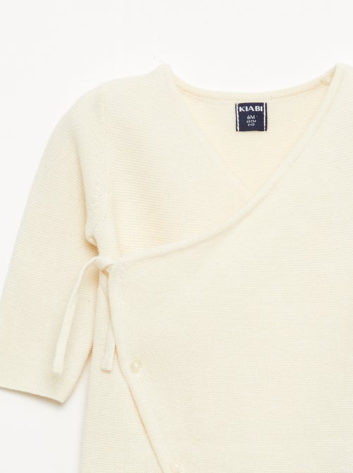 Tricot combi met overslagsluiting - Kiabi
