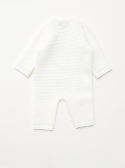 Tricot jumpsuit 'La manufacture de Layette' - Kiabi