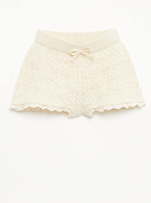 Tricot short - Kiabi