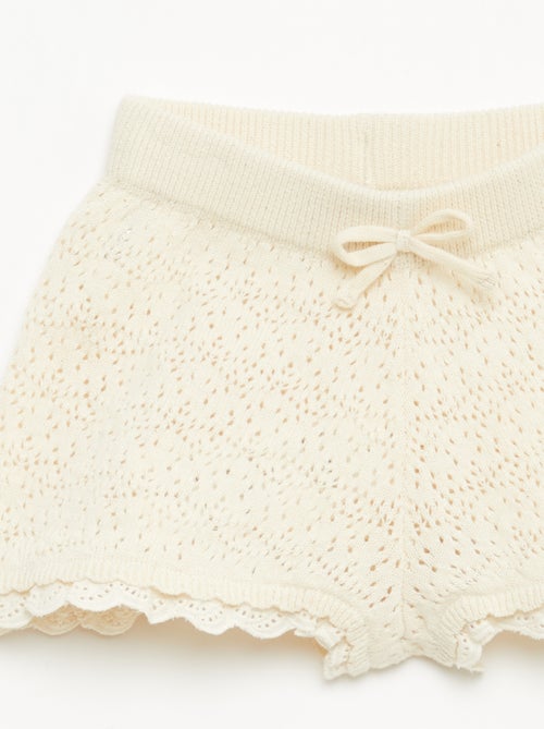 Tricot short - Kiabi