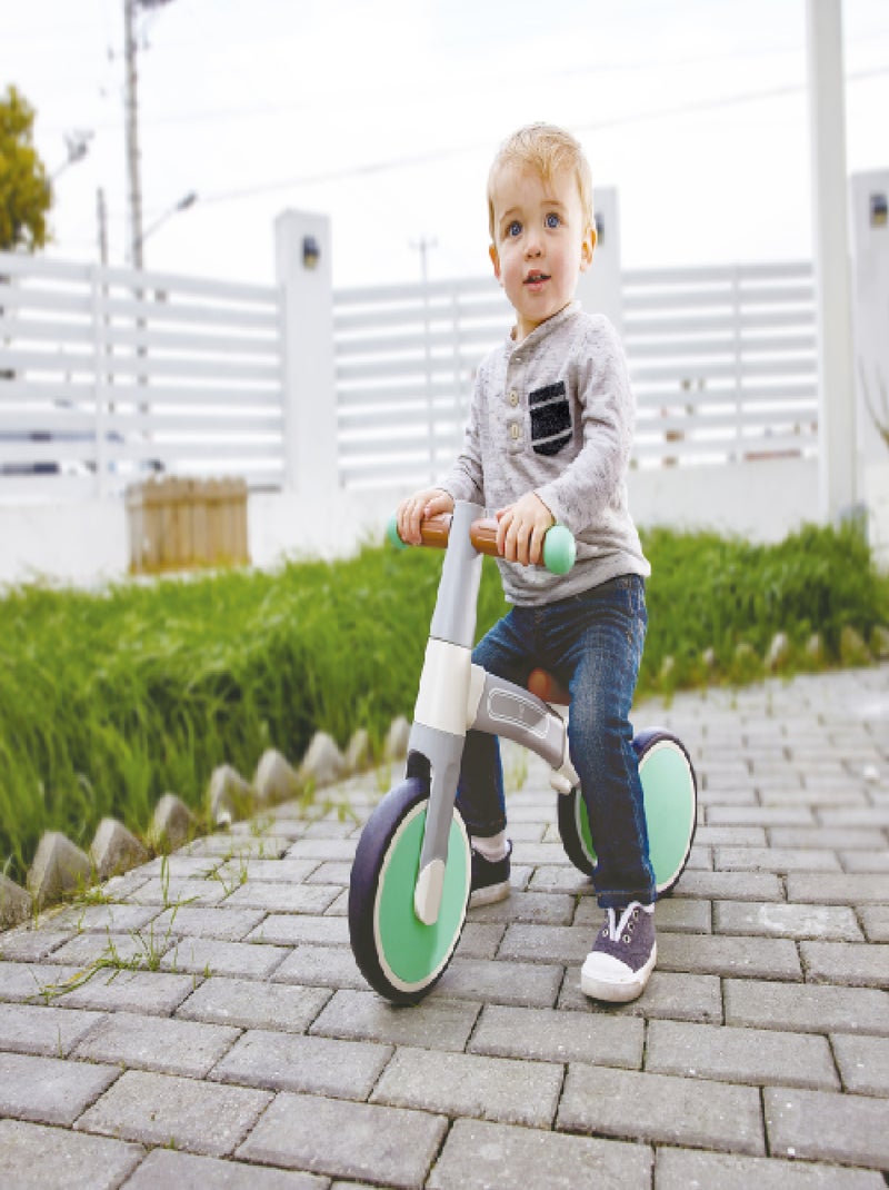 Tricycle 'Hape' Premier Vert - Kiabi