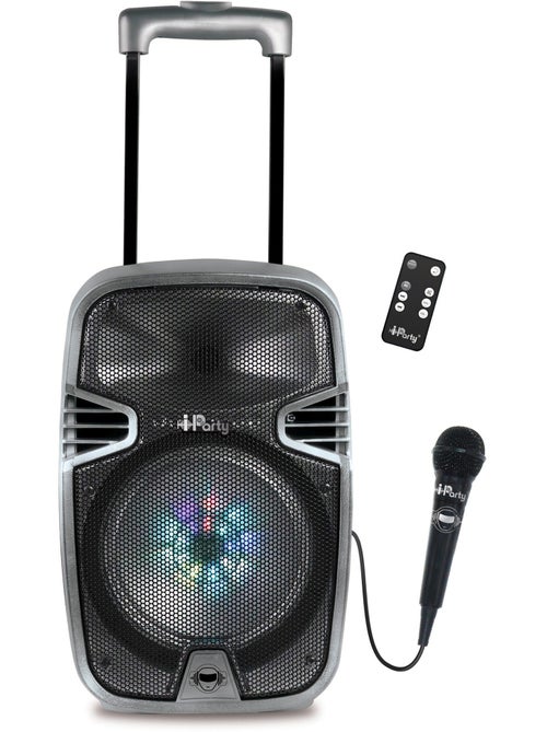 Trolley bluetooth® karaoke audiosysteem 8’’met verlichting en microfoon - Kiabi Trolley bluetooth® karaoke audiosysteem 8’’met verlichting en microfoon - Kiabi