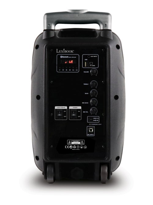 Trolley bluetooth® karaoke audiosysteem 8’’met verlichting en microfoon - Kiabi Trolley bluetooth® karaoke audiosysteem 8’’met verlichting en microfoon - Kiabi