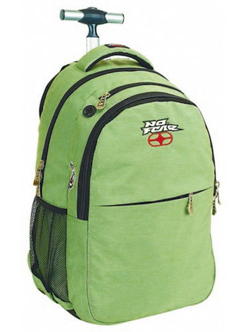 Trolley rugzak No Fear Groen 48 cm - Kiabi
