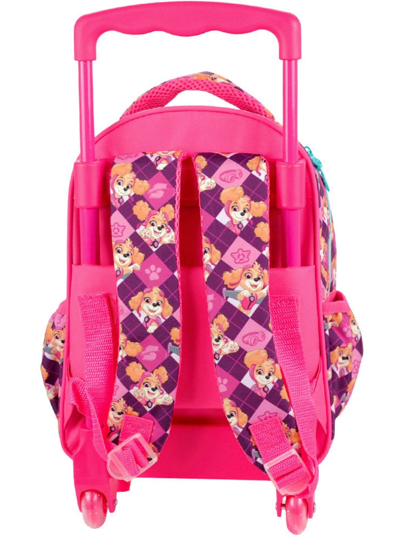 Trolley sac à dos 30 cm Pat Patrouille Skye en tissu renforcé GIM Rose - Kiabi