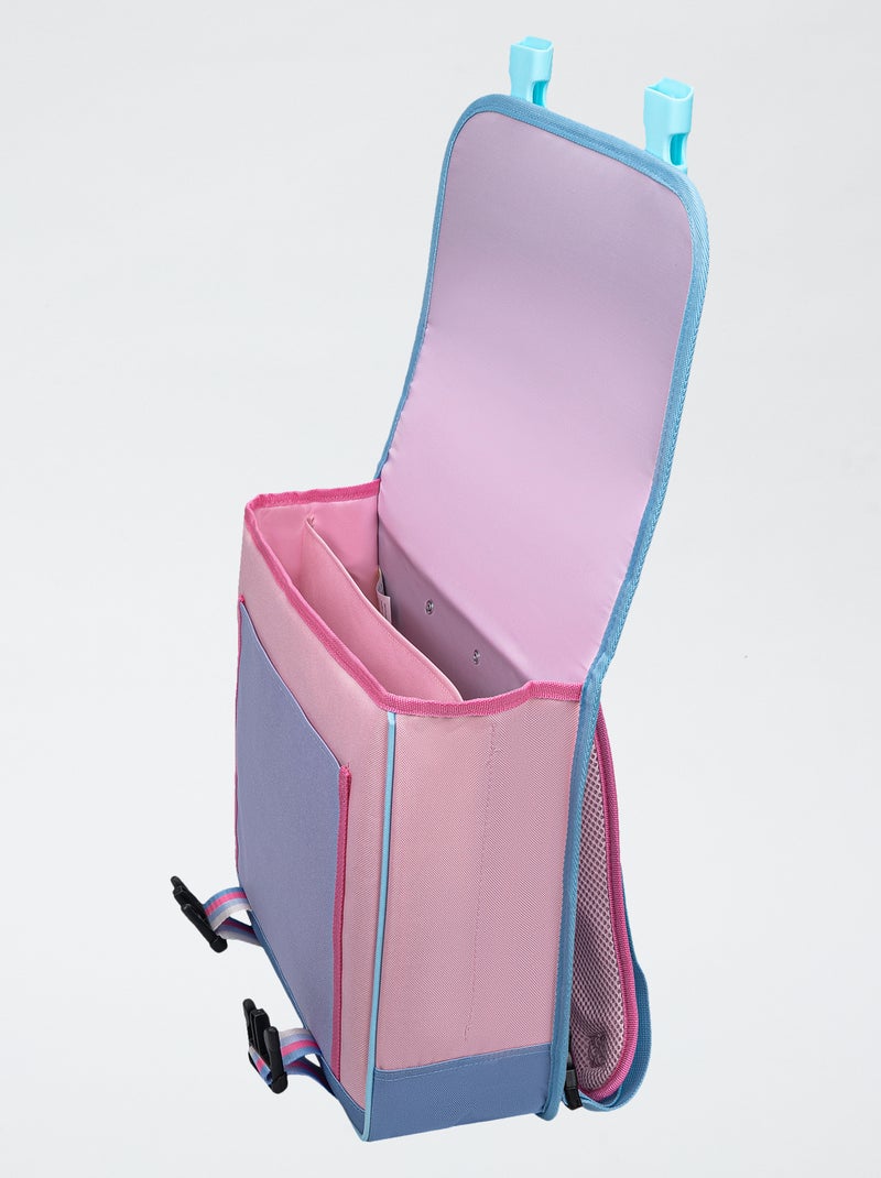 Trolley schooltas 'Stitch' 'Disney' Rose - Kiabi