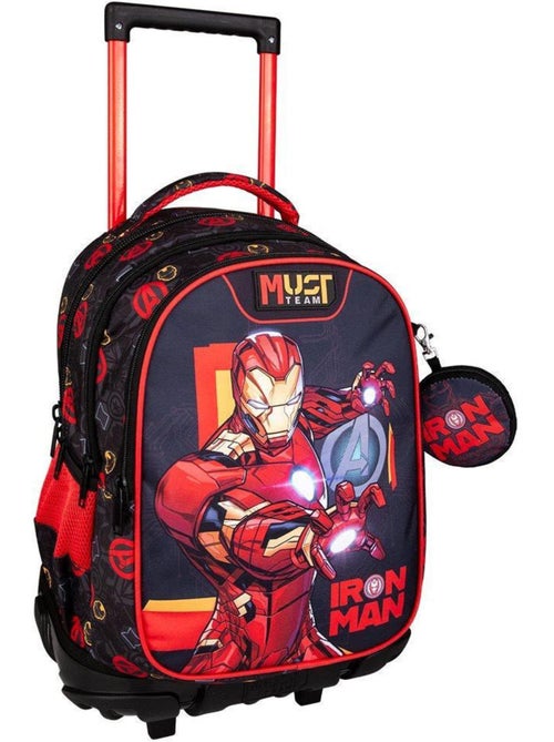 Trolley Scolaire 3 compartiments Avengers Team Iron Man 45 CM - Kiabi Trolley Scolaire 3 compartiments Avengers Team Iron Man 45 CM - Kiabi