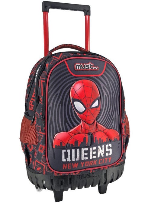 Trolley scolaire Spider-Man New York City 3 compartiments 45 CM - Kiabi Trolley scolaire Spider-Man New York City 3 compartiments 45 CM - Kiabi