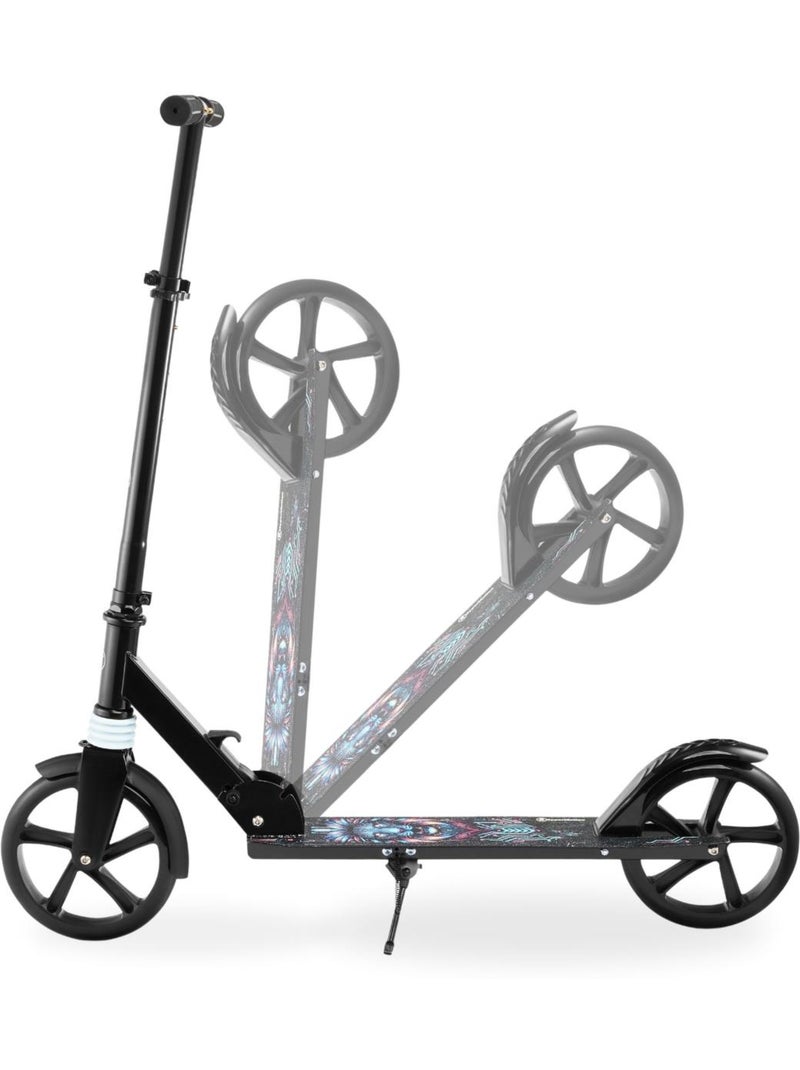 Trottinette 2 roues pliable enfants ados roues 200 mm avec suspension – hypermotion N/A - Kiabi